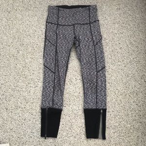 Lululemon side zip legging